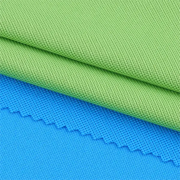 Tela Spun Poliéster Pique